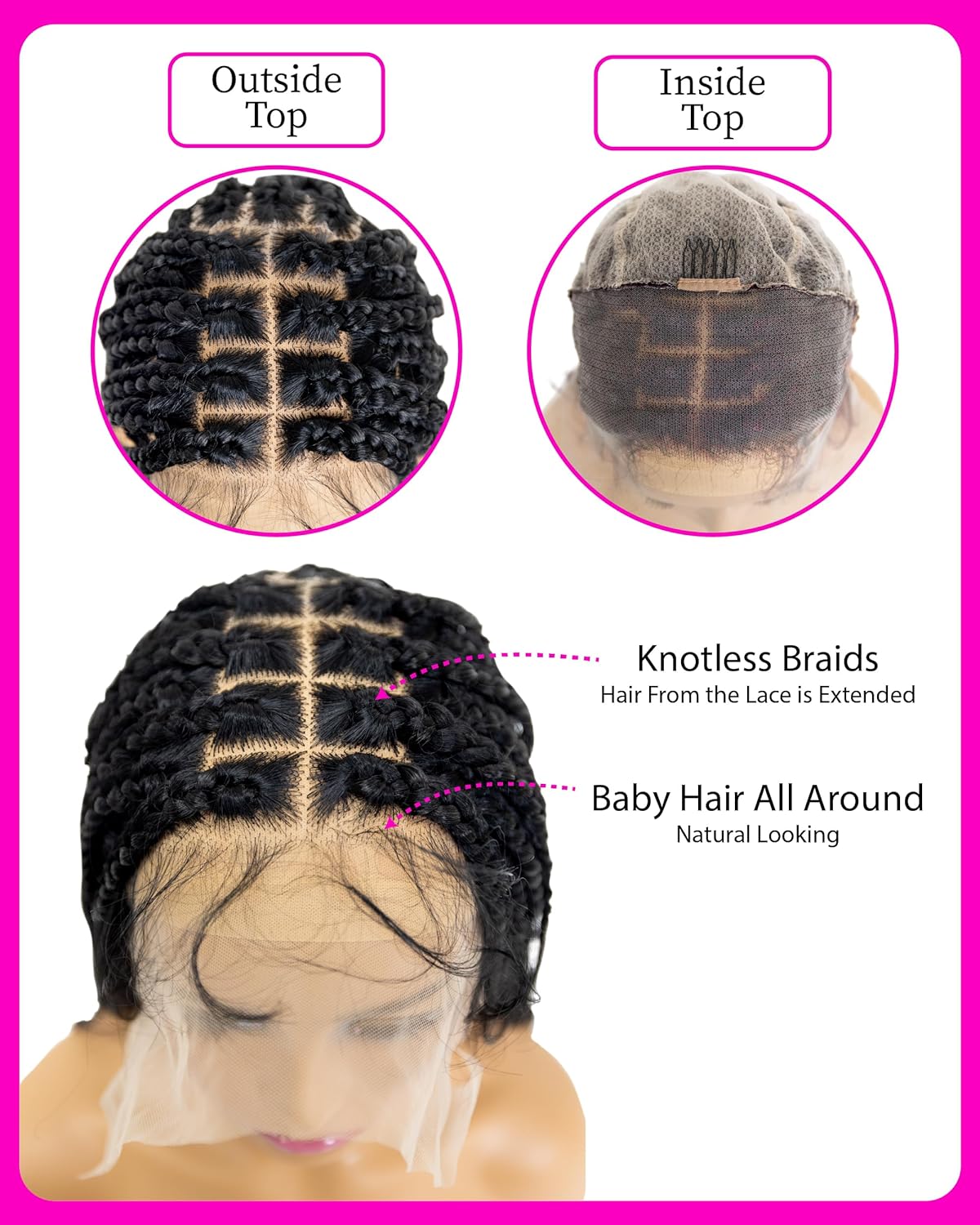 French Braid Wig