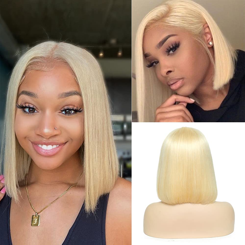 Lixir HD 613 ™ Glueless Transparent Blonde Full Human Hair Lace Wig